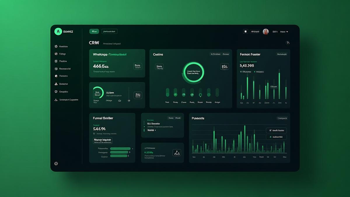 Dashboard GoHighLevel Brasil - Plataforma all-in-one para agências de marketing digital